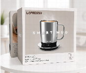 Lepresso Aurelio Ceramic Mug 300Ml Temperature Control Mug With Heating Base 3200Mah Rechargeable Type C Silver  - Similar Product Imag - ID 7168188