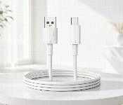 Porodo Usb A To Usb C Durable Charging Cable 3M Fast Charging 480Mbps Pvc White  - Similar Product Imag - ID 7168237