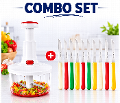 Effective Twist Cut Fruit Vegetable Cutter And Fuxwell 12 Piece Stainless Steel 3 Inch Knife Set Kitchen Combo  - Similar Product Imag - ID 7168306