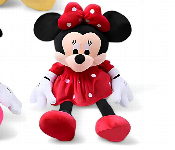 Disney Mickey Minnie Soft Plush Toy 27Cm Assorted Design Red  - Similar Product Imag - ID 7168411