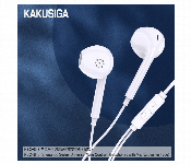 Kakusiga Ksc 848 Earphone 3.5Mm Hd Mic In Ear White  - Similar Product Imag - ID 7169208