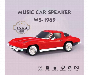 Wster Ws 1969 Muscle Car Speaker Bluetooth Tws Fm Radio  - Similar Product Imag - ID 7169469