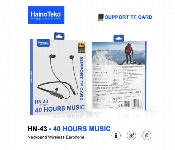 Hainoteko Hn 43 Neckband Earphones Bluetooth 40H Tf Card Black  - Similar Product Imag - ID 7169473