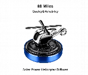 W06 Solar Car Fragrance Spinning Helicopter Solar Powered Air Freshener  - Similar Product Imag - ID 7169491
