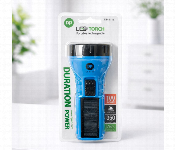 Rechargeable Led Torch Flashlight With Solar Charging Dp 9113 Blue Portable Emergency Light  - Similar Product Imag - ID 7169513