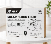 V Max 300W Solar Flood Light Outdoor Led Security Light Solar Powered Flood Lamp With Remote Control Ht3003L Black  - Similar Product Imag - ID 7169828