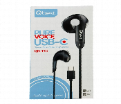 Qbest Qb 11C Type C Earphones With Mic Stereo Bass  - Similar Product Imag - ID 7169995