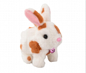 Interactive Squishy Plush Rabbit Toy For Kids With Bell Collar  - Similar Product Imag - ID 7170032