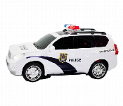 Toyota Prado Police Car Toy With Flashing Lights Sound Kids 3 Plus  - Similar Product Imag - ID 7170038