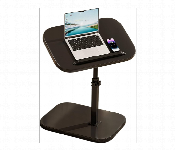 Adjustable Laptop Stand Table With Storage Shelf And Phone Holder  - Similar Product Imag - ID 7170130