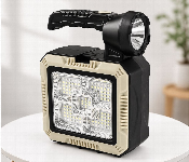 Solar Portable Multi Function 7739 L Rechargeable Led Flashlight With Emergency Tool Kit Gray  - Similar Product Imag - ID 7170226