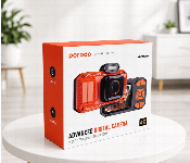 Porodo Advanced Digital Camera With 18X Zoom Video Stabilization And 4K Recording Orange  - Similar Product Imag - ID 7170260