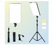 Rl 19 Led Video Light Panel With Tripod Remote Control Stand  - Similar Product Imag - ID 7170471