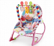 Rocker Baby Pink Musical Rocking Play Chair With Toys  - Similar Product Imag - ID 7170474