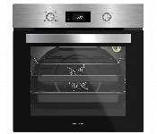 Silverline Bo6504B01 60Cm Built In Oven 72L 2 Push Pull Knobs Black  - Similar Product Imag - ID 7170637