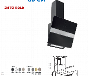 Silverline Decorative Hood 3472.90.Bold 90Cm Touch Control  - Similar Product Imag - ID 7170647