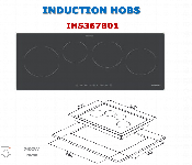 Silverline Induction Hob Ih5367B01 90Cm 4 Zone Touch Control  - Similar Product Imag - ID 7170652
