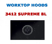Silverline Supreme Worktop Hood 3412 85Cm Black Touch Control  - Similar Product Imag - ID 7170657