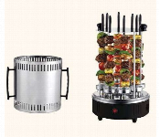 Sokany 1500W Vertical Electric Bbq Grill With 8 Skewers 360 Degree Auto Rotation Stainless Steel  - Similar Product Imag - ID 7170663