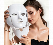 7 Color Facial And Neck Beauty Mask Usb Rechargeable Led Light Therapy Mask With Adjustable Straps  - Similar Product Imag - ID 7170671