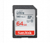 Sandisk Ultra Sdxc Uhs I 64Gb Memory Card 140Mb S Speed  - Similar Product Imag - ID 7170766