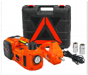4 In 1 Car Repair Toolkit 5 Ton Electric Hydraulic Jack Air Pump Electric Wrench Red  - Similar Product Imag - ID 7171218