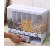 Multiple Cereal Grain And Pulses Dispenser Kitchen Storage Organizer  - Similar Product Imag - ID 7171314