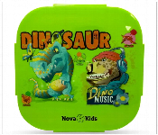 Nova Kids Square Bento Lunch Box 1000Ml Dino Green Leak Resistant Food Container Nk Sslb Digr  - Similar Product Imag - ID 7171369