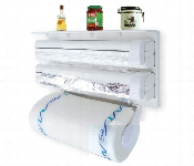 Beauenty 4 In 1 Wall Mount Paper Towel Tissue Holder Plastic Wrap Foil Dispenser  - Similar Product Imag - ID 7171533
