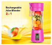 Portable Rechargeable 6 Blade Juice Blender 380Ml Personal Smoothie Maker Assorted Colors  - Similar Product Imag - ID 7171689