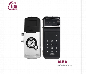 Alba Lh600Fgcsn Fingerprint Rfid Pin Glass Door Lock  - Similar Product Imag - ID 7171771