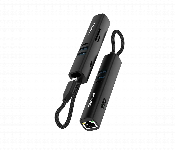 Porodo 8In1 Multiport Usb Hub With 5Gbps Transfer Speed  Black  - Similar Product Imag - ID 7171807