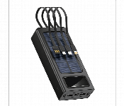 Lisa And Gary Pbs500 Power Bank 30000Mah 67W Fast Charging 4 In 1 Built In Cables Black  - Similar Product Imag - ID 7172110