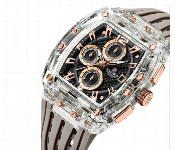 Naviforce Nf7105 Mens Analog Watch Grey Rose Gold Quartz Stainless Steel Style Wristwatch  - Similar Product Imag - ID 7172203