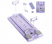 Multifunctional Abdominal Board With Automatic Rebound Ab Roller Resistance Bands And Knee Mat  - Similar Product Imag - ID 7172464