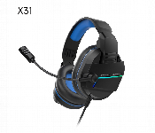 Dudao X31 B Gaming Headset 3.5Mm And Usb 40Mm Drivers Mic Blue  - Similar Product Imag - ID 7172702