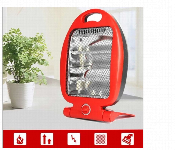 Portable Electric Quartz Room Heater 600W Fast Heating With Safety Grill Red  - Similar Product Imag - ID 7172860