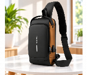 Anti Theft Motorcycle Backpack With Lock Convertible Crossbody Travel Commuter Backpack Black  - Similar Product Imag - ID 7173047