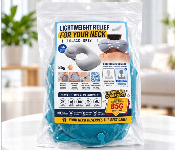 Portable U Shaped Inflatable Neck Pillow 85G With Built In Air Pump Adjustable Travel Neck Support Cyan Blue  - Similar Product Imag - ID 7173067