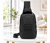 Green Lion Liverpool Crossbody Backpack Black Polyester Water Resistant 7.9 Inch Device Bag With Usb A Charging  - Similar Product Imag - ID 7173127