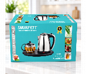 Smurfett Se 2282 2 In 1 Electric Tea Kettle Set 1800W 2L Kettle And 1L Glass Teapot  - Similar Product Imag - ID 7173306