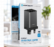 Powerology 65W Gan Charger 2 Usb C 2 Usb A 4 Port Pd Fast Charging Uk Plug Grey Pwc063  - Similar Product Imag - ID 7173450