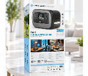 Powerology Pater I 300W Portable Power Station 236.25Wh 600W Peak 100W Usb C Pd Solar Charging Grey Pwgc300  - Similar Product Imag - ID 7173483