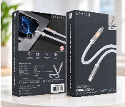 Levelo Essencecord Type C To Type C Cable 100W Pd Fast Charging 1.2M Braided Cable With Aroma White  - Similar Product Imag - ID 7173488