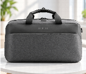 Levelo Melle 25L Travel Duffle Bag Water Repellent Polyester Laptop Compartment Usb Charging Port Blue  - Similar Product Imag - ID 7173507