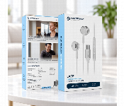 Powerology Lace Usb C Wired Earphones With Mic 10Mm Drivers 1.2M Semi In Ear High Fidelity Sound White Pwc25I  - Similar Product Imag - ID 7173511