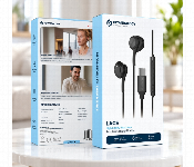 Powerology Lace Usb C Wired Earphones With Mic 10Mm Drivers 1.2M Semi In Ear High Fidelity Sound Black Pwc25I  - Similar Product Imag - ID 7173513