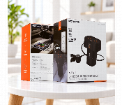 Porodo Solvo 300W Car Power Inverter With Dual Ac Outlets And 45W Pd Fast Charging Pdci202 Black  - Similar Product Imag - ID 7173528
