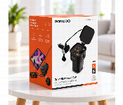 Porodo Drivestation 200W Car Power Inverter With 30W Pd Fast Charging And Retractable Cable Black Pdci103  - Similar Product Imag - ID 7173538