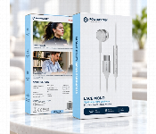 Powerology Lace Mono Usb C Earphone With Mic And 3 Button Volume Control 1.2M White Pwmo25  - Similar Product Imag - ID 7173568